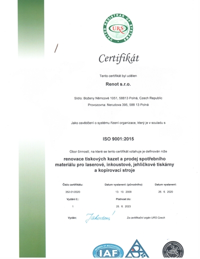                                ISO 9001